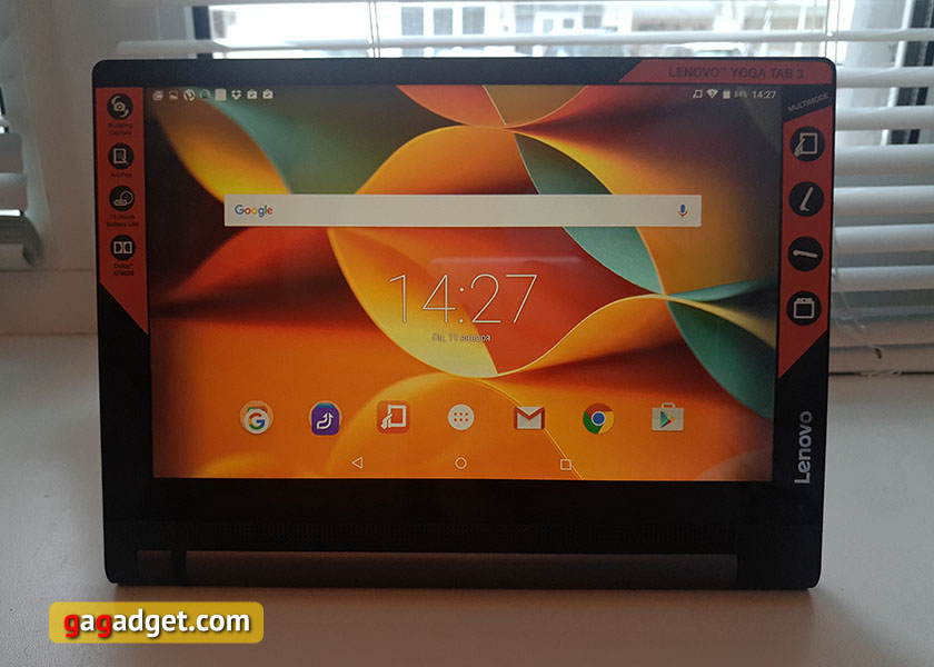 Обзор Lenovo Yoga Tab 3 10-2