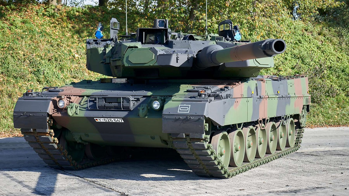 Germany will equip its Leopard 2A7A1 tanks with Israel's Trophy active defence system