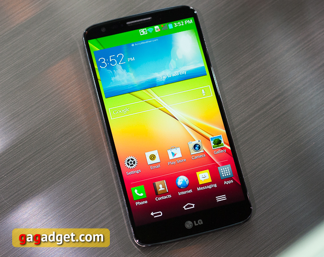 Первый взгляд на смартфон LG G2