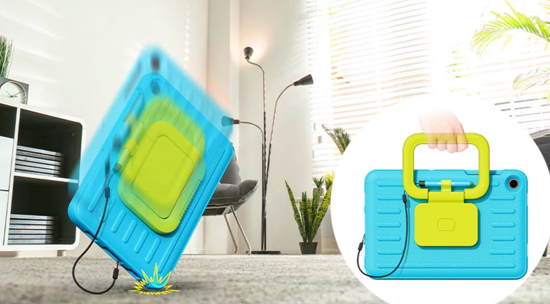 Front and Back View of Galaxy Tab A11+ Kids Edition