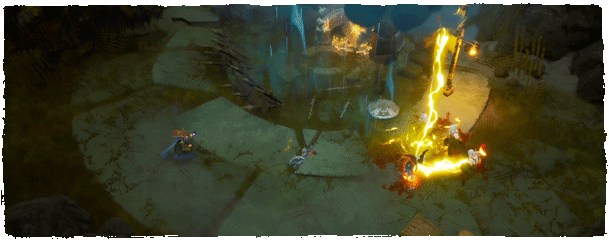 Capacité de foudre dans le jeu Wartorn