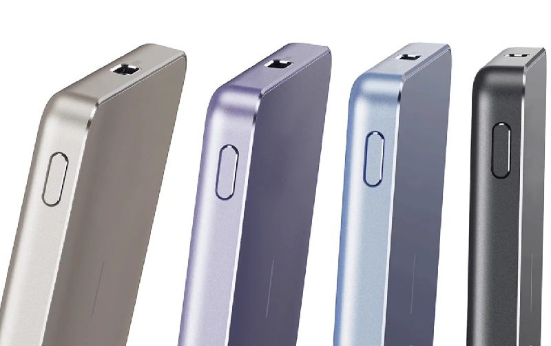 Color options for Xiaomi Magnetic Power Bank