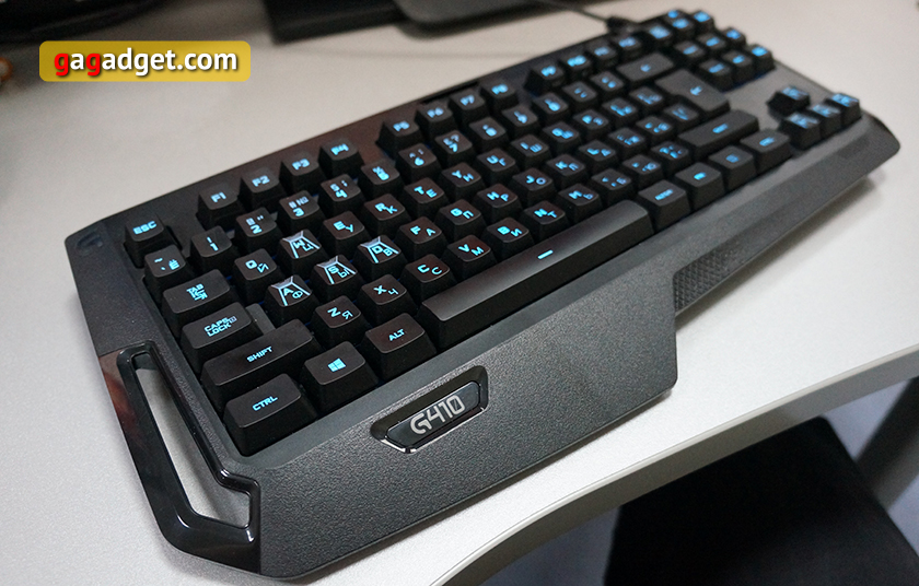 Обзор механической геймерской клавиатуры Logitech G410 Atlas Spectrum-5