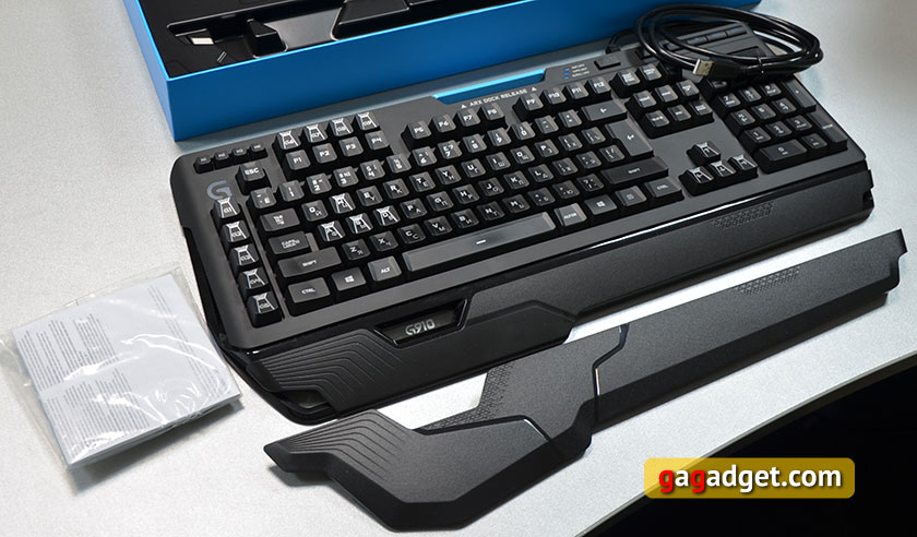 Обзор геймерской клавиатуры Logitech G910 Orion Spark-4