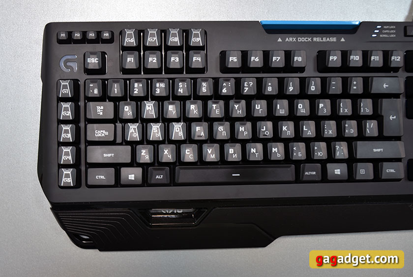 Обзор геймерской клавиатуры Logitech G910 Orion Spark-6