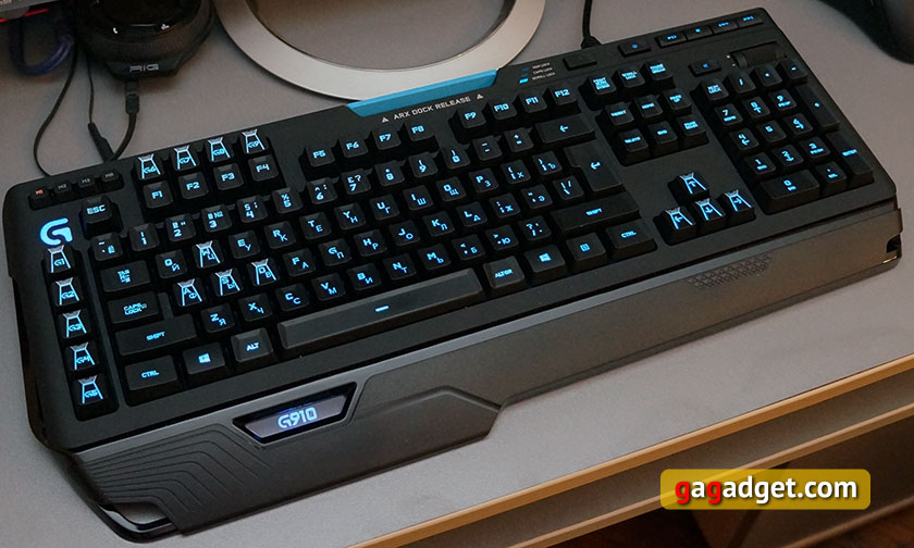 Обзор геймерской клавиатуры Logitech G910 Orion Spark-14