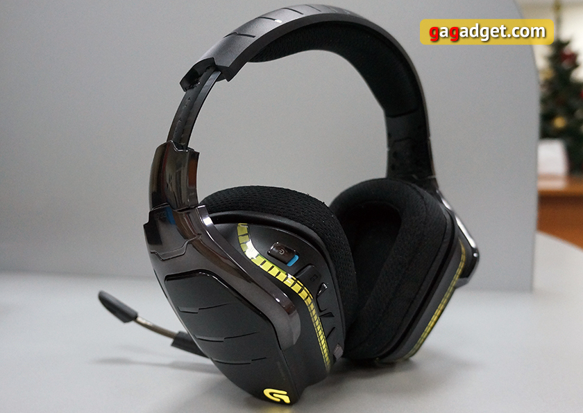 Обзор беспроводной игровой гарнитуры Logitech G933 Artemis Spectrum