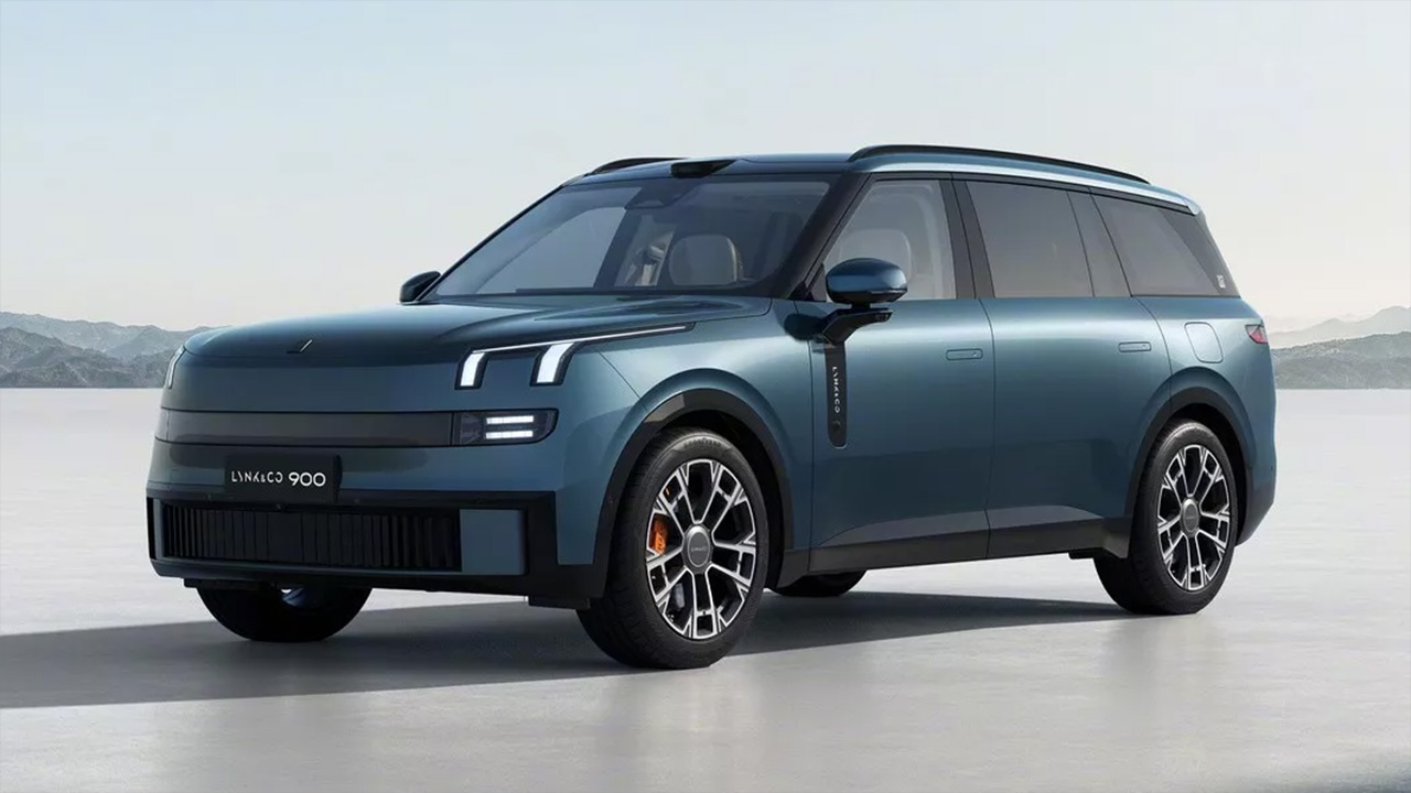 Vue arrière de Lynk Co 900