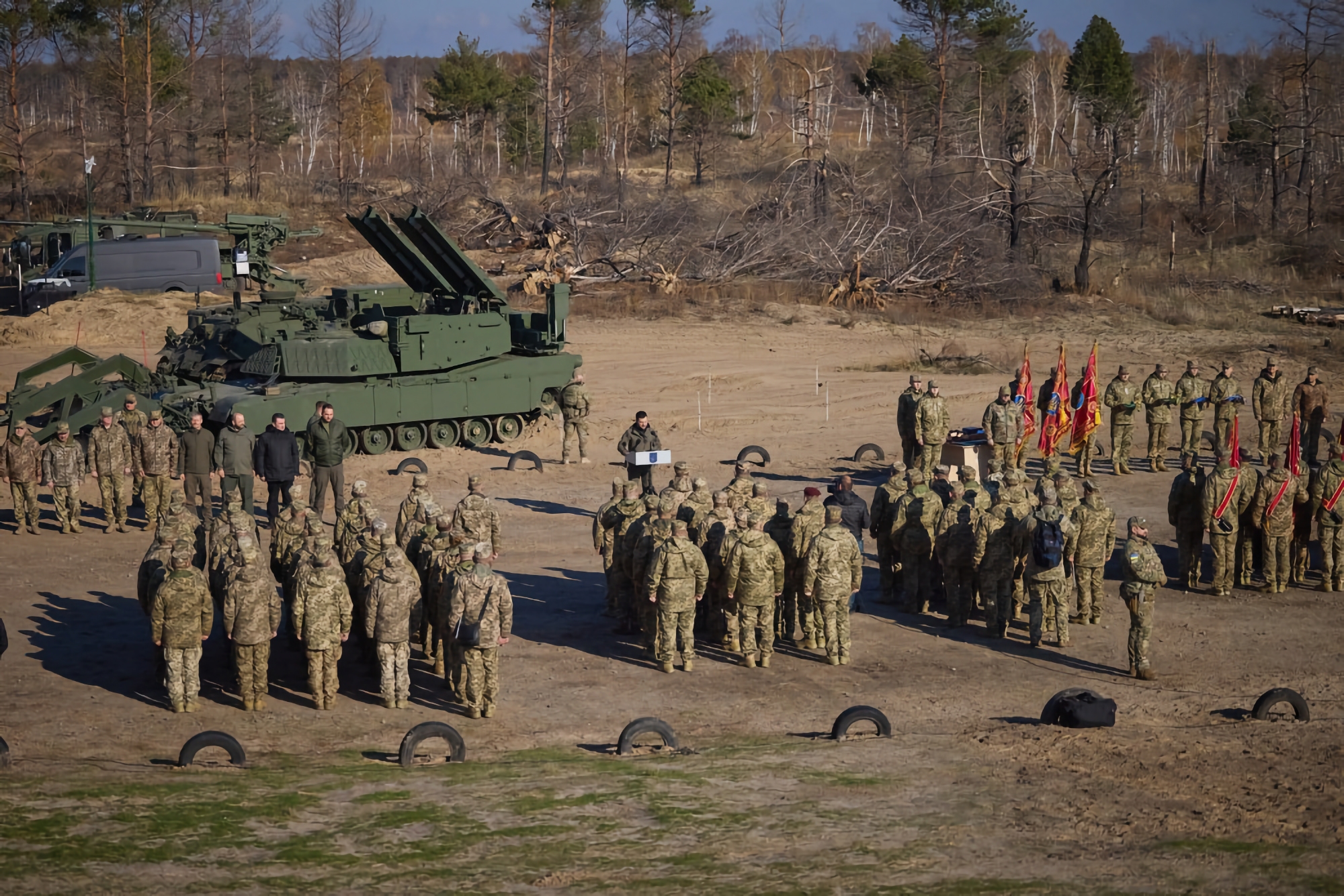 The AFU has received in service M1150 demining assault vehicles based on M1 Abrams tanks, the U.S. has not reported their deliveries