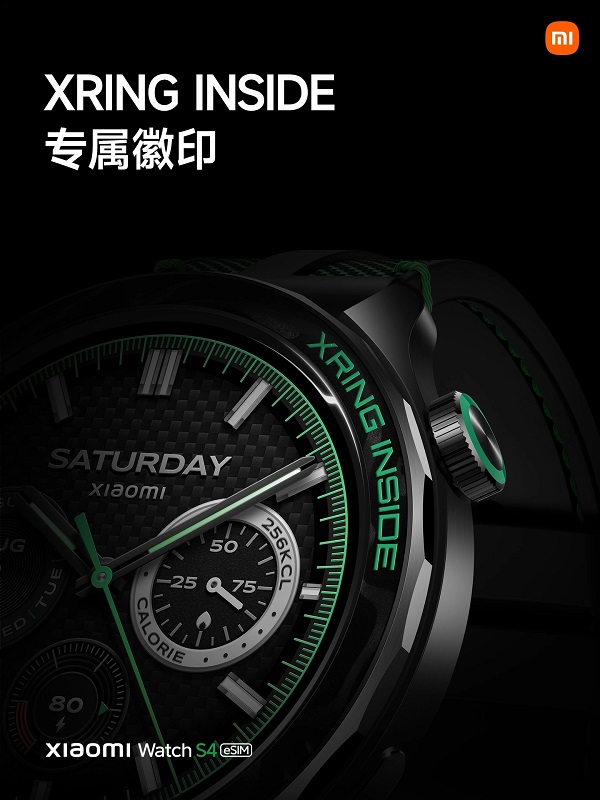 Дизайн Xiaomi Watch S4 eSIM