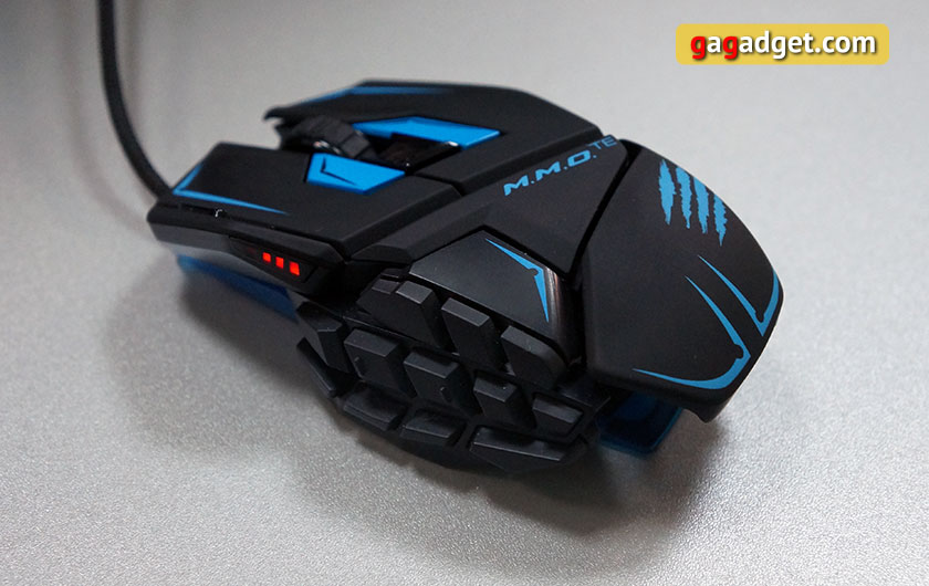 Кнопок много не бывает: обзор геймерской мышки Mad Catz M.M.O. TE