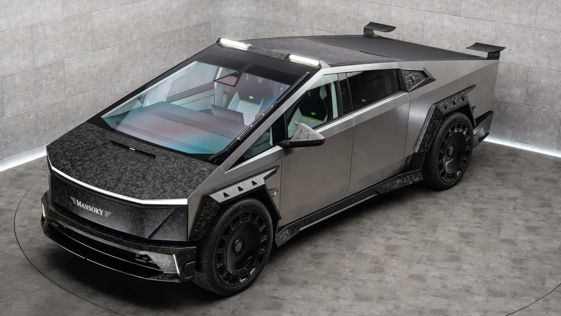 Mansory Elongation Tesla Cybertruck Interior