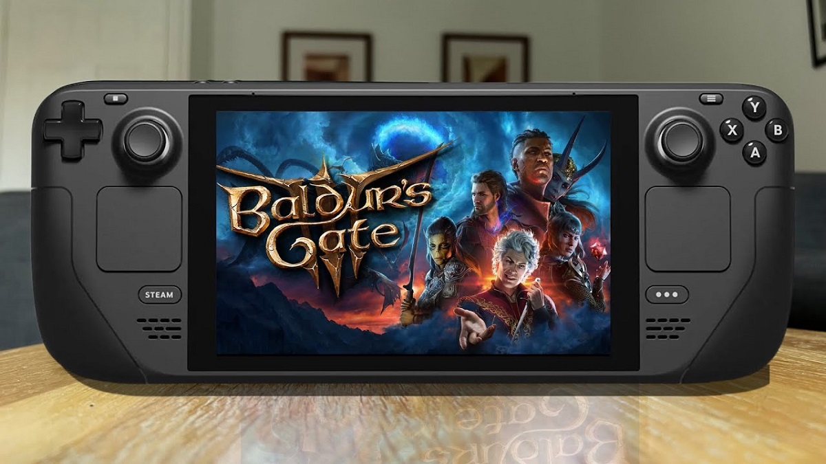 Baldur's Gate III та Cyberpunk 2077 стали найпопулярнішими іграми на Steam Deck у листопаді