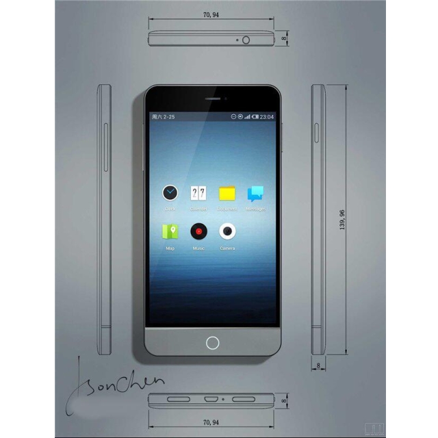 Meizu MX3: порция слухов о техданных и рендеры