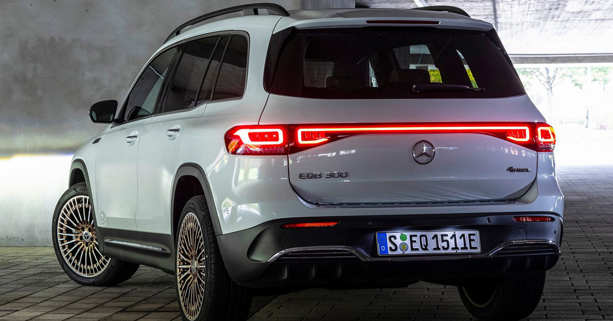 Mercedes-Benz EQB. Photo : Mercedes-Benz