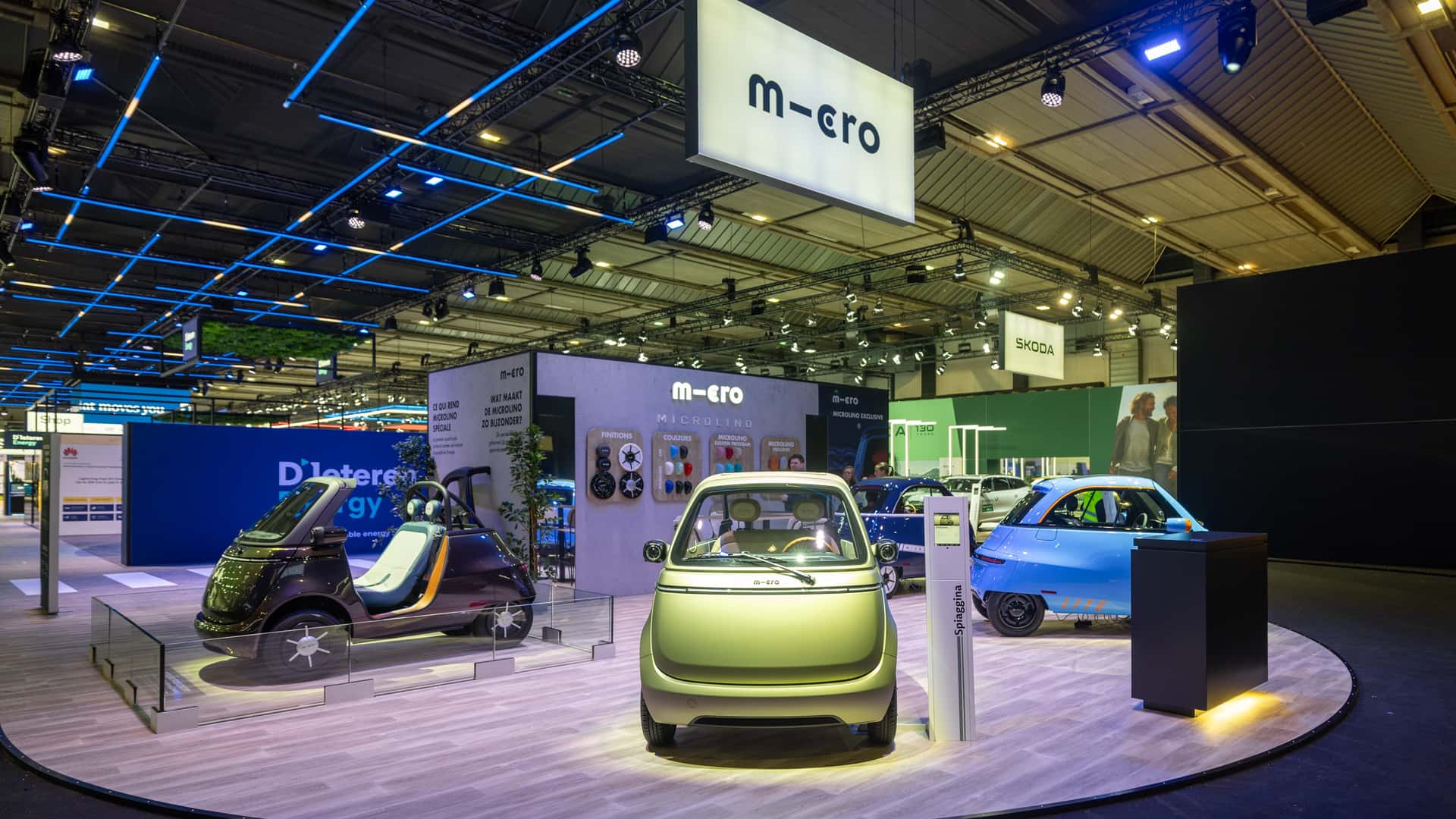 Microlino Spider at Brussels Motor Show 2025 - view 3
