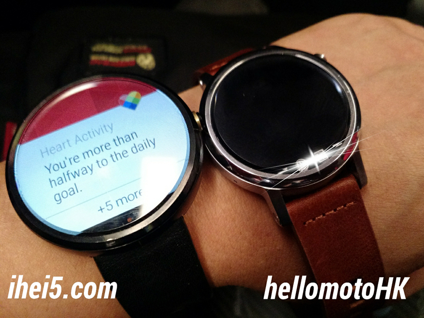 Живые фото "умных" часов Moto 360S