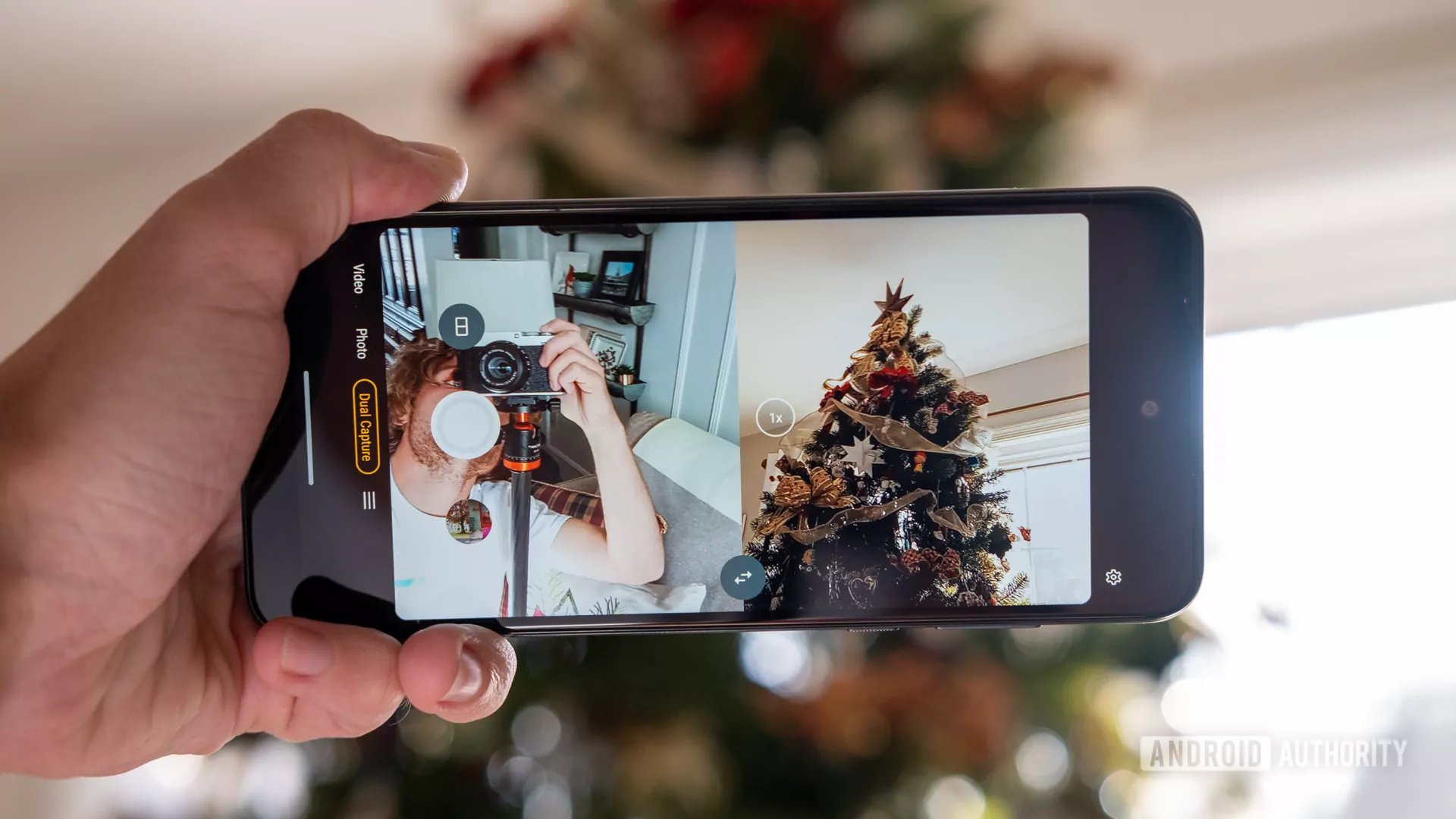 Motorola Moto G Power 2022 camera with dual-camera recording