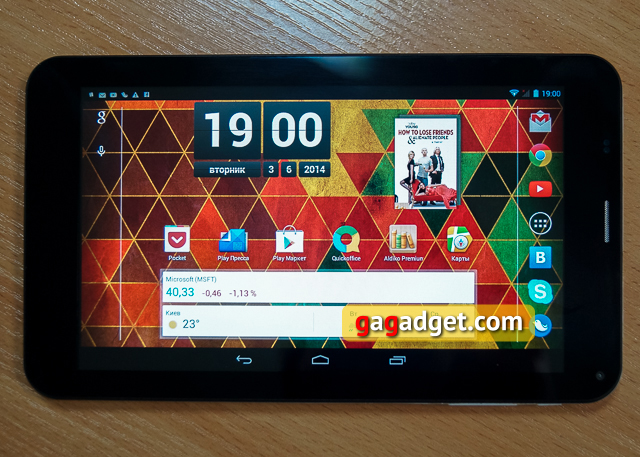 Обзор планшета MyTab Como U51 GT-3