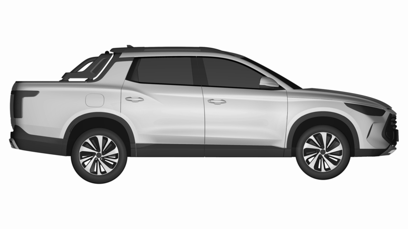 Image of the new BYD pickup - 1