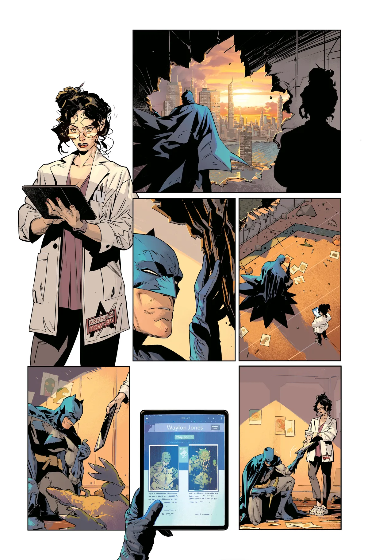 L'équipe créative de Batman #1