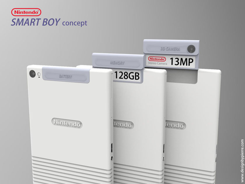 Nintendo Smart Boy: концепт игрового смартфона в стиле GameBoy-4