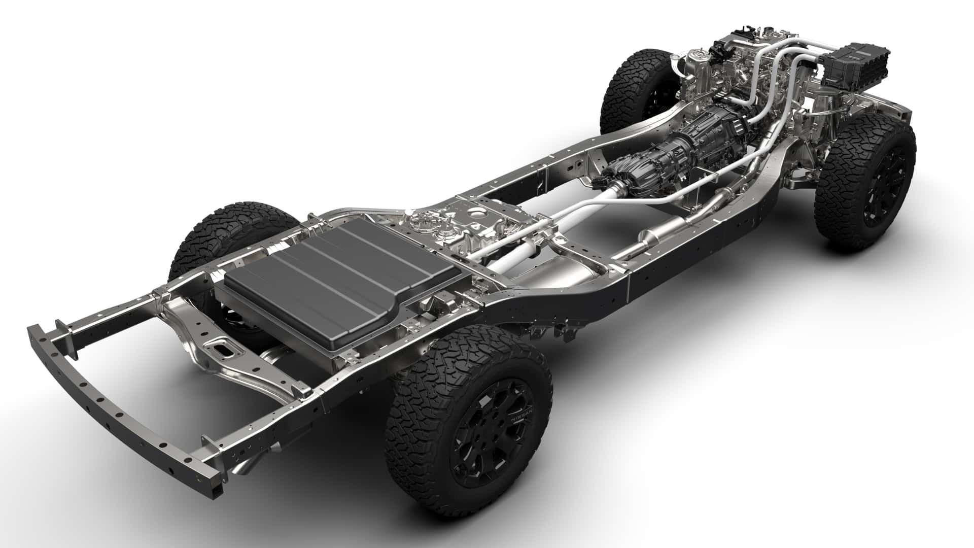 Nissan Frontier Pro у русі