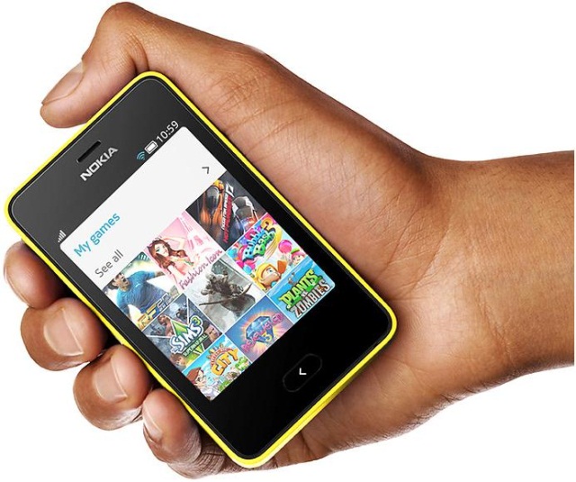 Бюджетный сенсорный телефон Nokia Asha 501-3 Бюджетный сенсорный телефон Nokia Asha 501-3