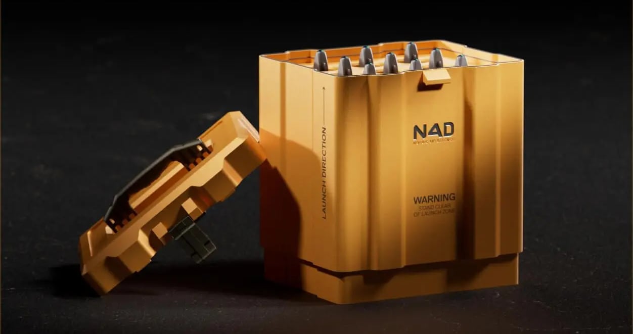 Kreuger 100 packaging. Illustration: Nordic Air Defence