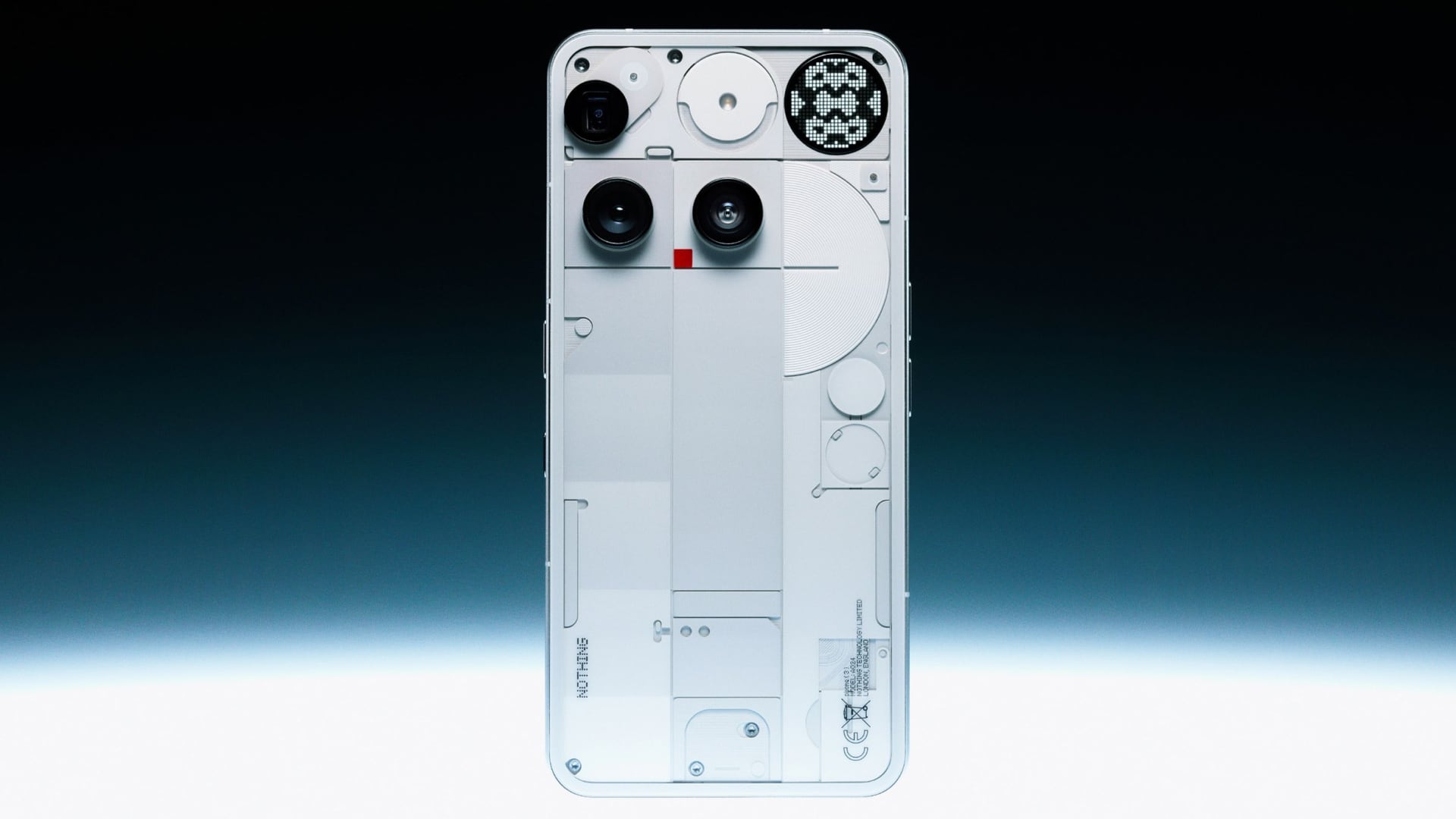 Nothing Phone (3) на білому фоні