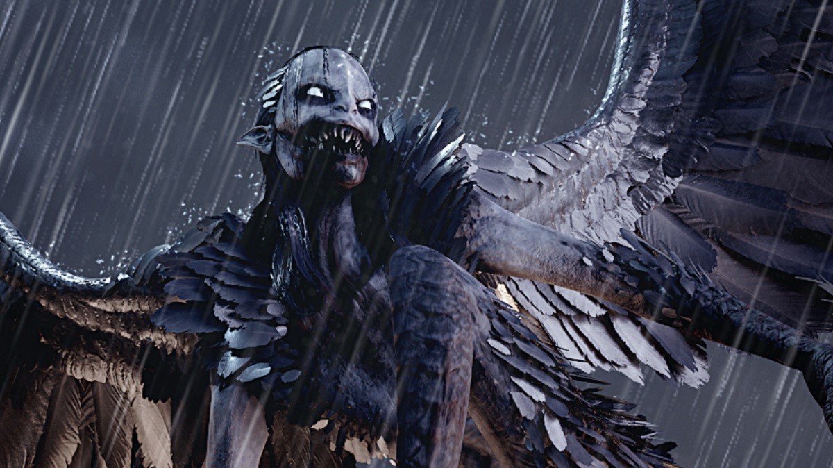 Les harpies ne font que s'améliorer avec l'âge ! Publication de l'illustration de la créature ailée du remake de Gothic.
