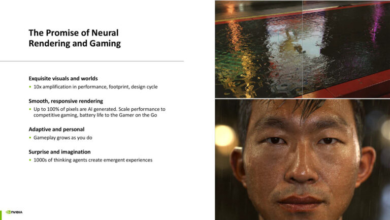 Иллюстрация Nvidia Neural Rendering