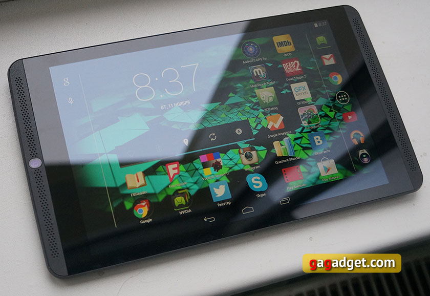 Обзор игрового планшета Nvidia Shield Tablet