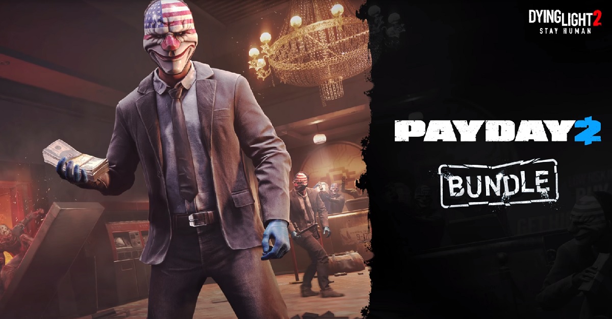 Зомбі, маски та діаманти: у Dying Light 2: Stay Human розпочався кросовер із популярним кримінальним шутером Payday 2