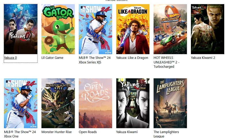 Capture d'écran de la page Xbox Wire