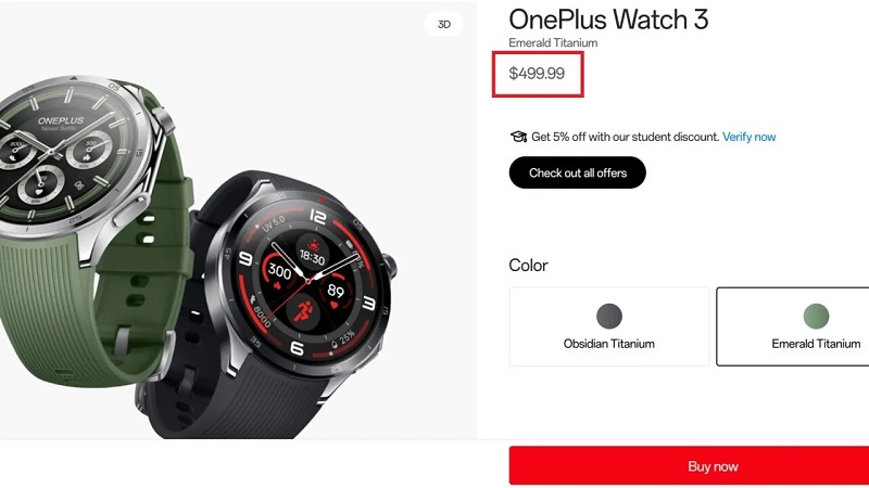 OnePlus Watch 3