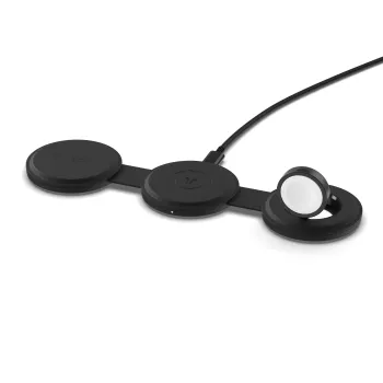 Satechi OntheGo 3 in 1 charger in black