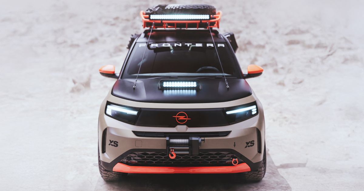 Opel Frontera Gravel - детали экстерьера