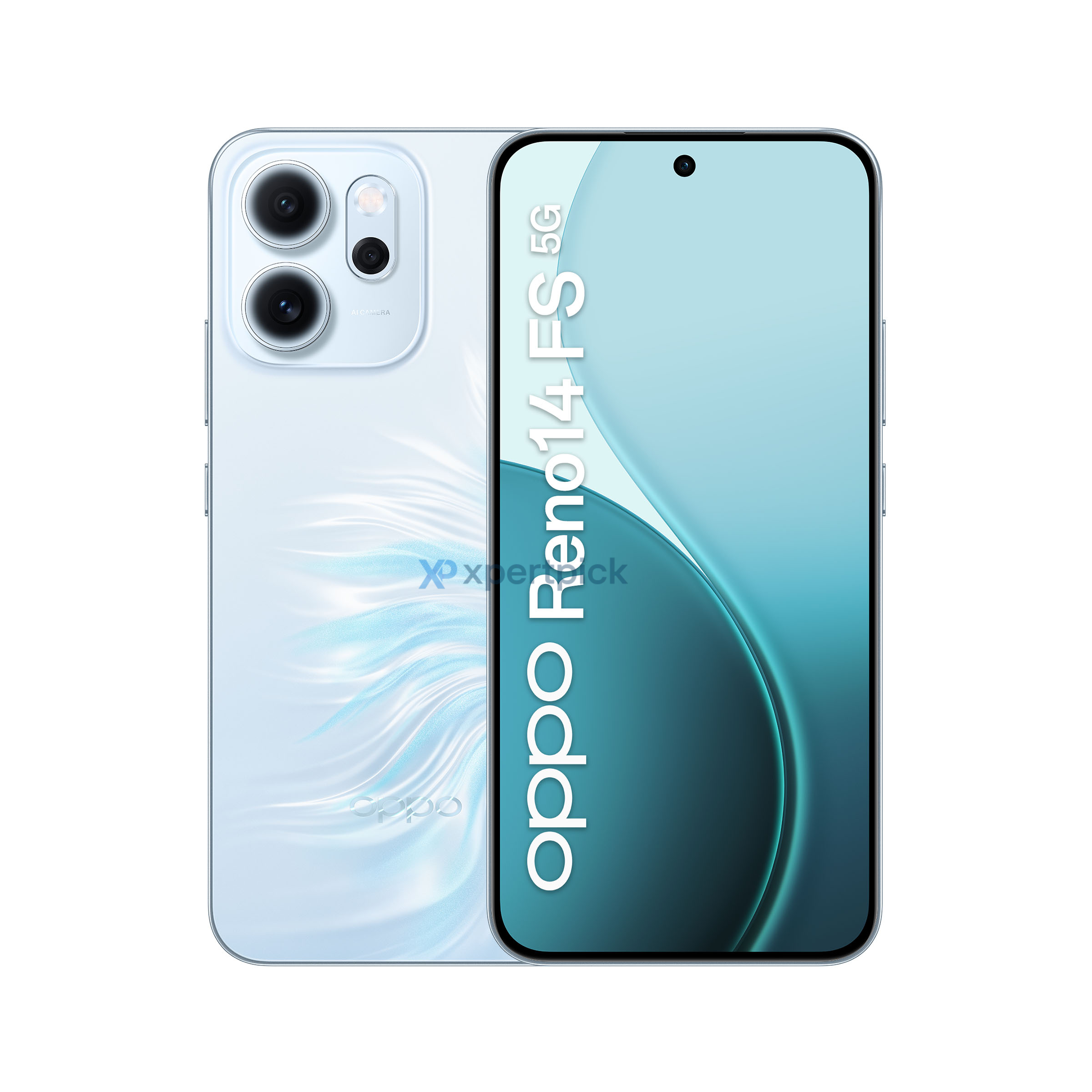Oppo Reno 14 FS 5G в білому