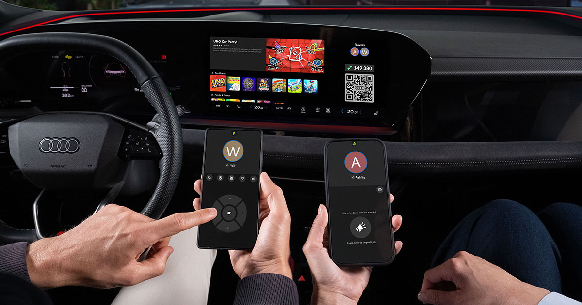 Audi AirConsole в автомобілі