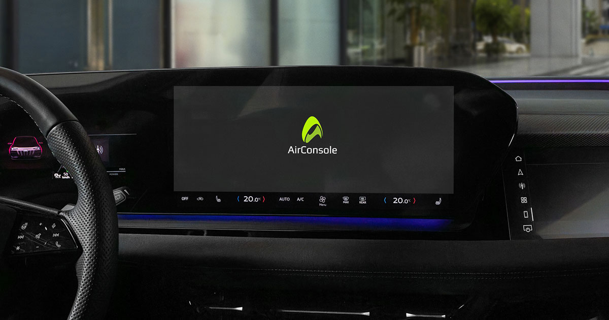 Ігрова платформа AirConsole в Audi