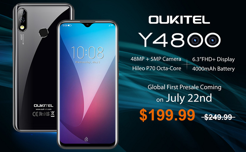 OUKITEL Y4800 против Xiaomi Redmi Note 7 Pro в тесте автономности