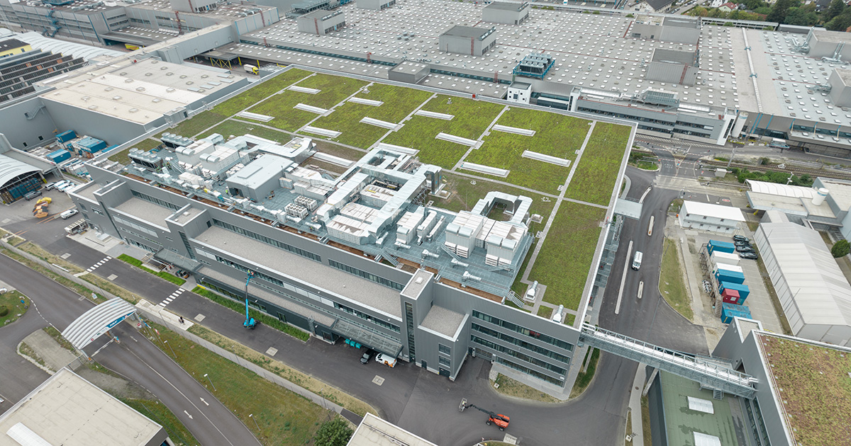 New electric motor assembly hall at the BMW Group's Steyr plant