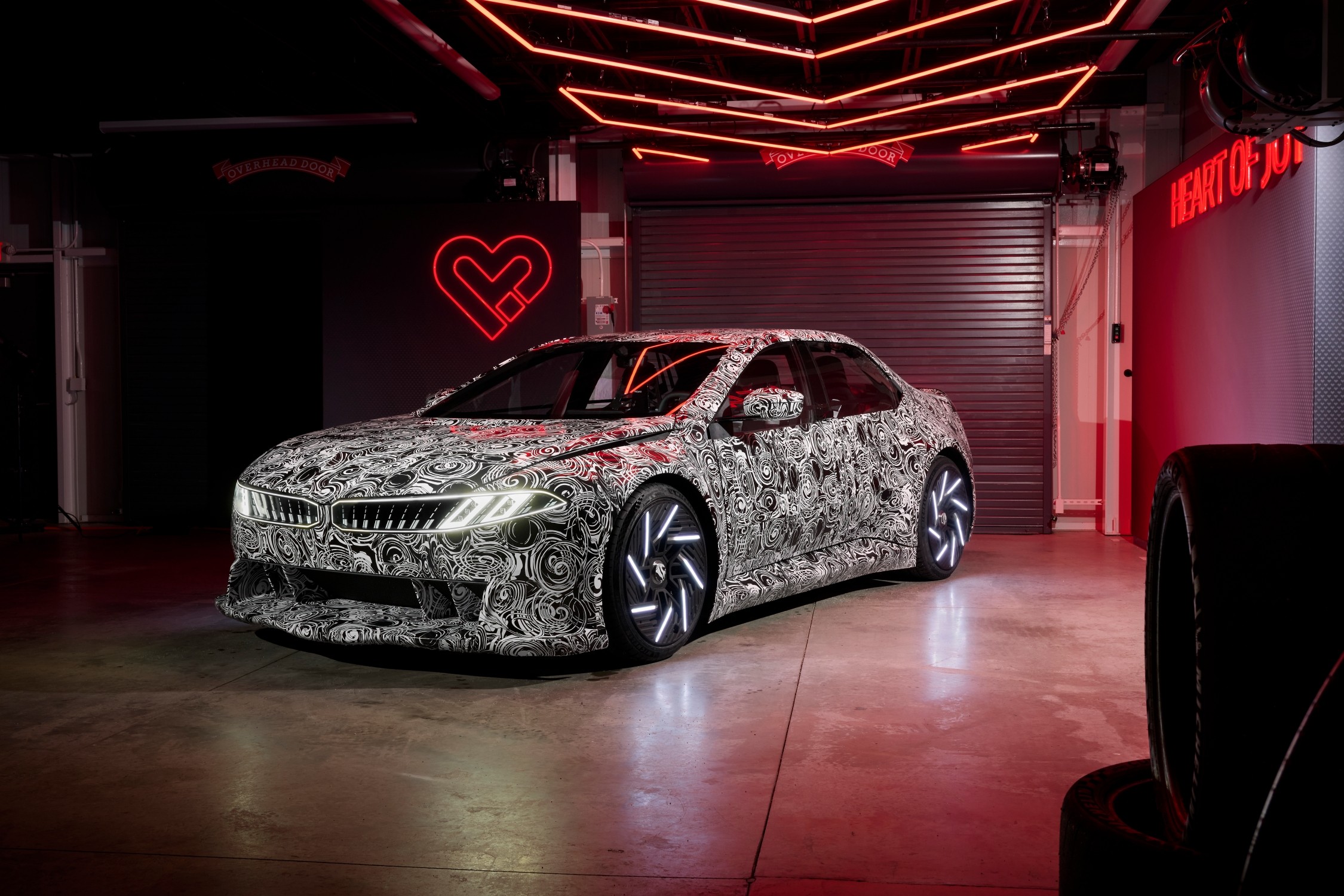 Apparition de l'expérience de conduite BMW Vision