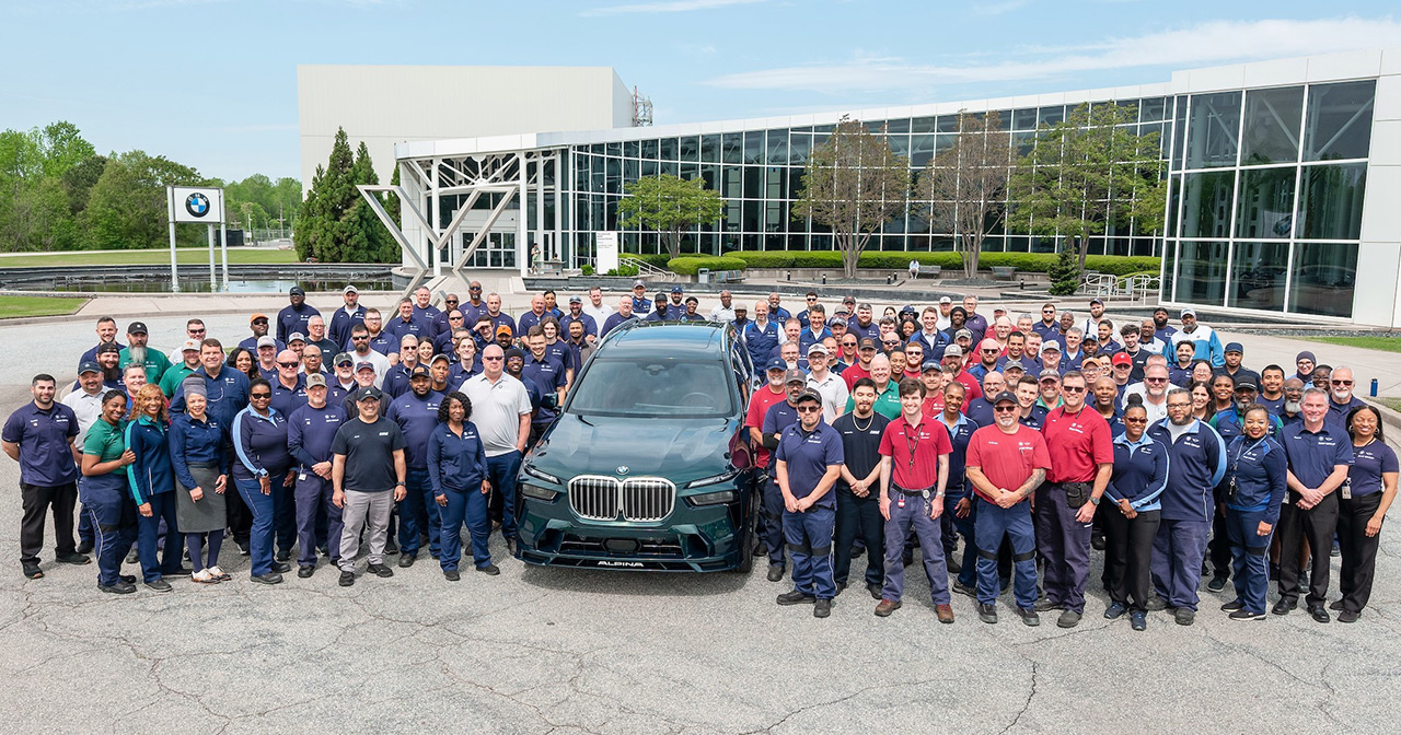 BMW Alpina XB7 на заводі BMW у Спартанбурзі, штат Південна Кароліна