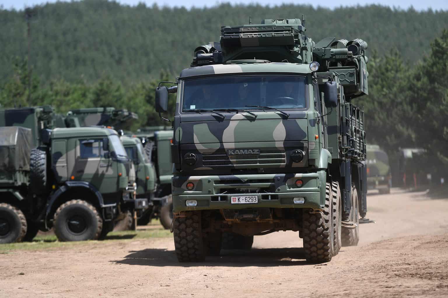 Комплекс 'Панцирь-С1' ЗС Сербії