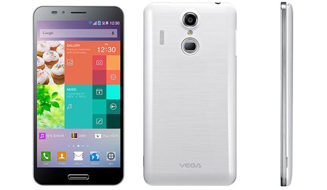 5.6-дюймовый "плафон" Pantech Vega Secret Up со сканером отпечатков пальцев