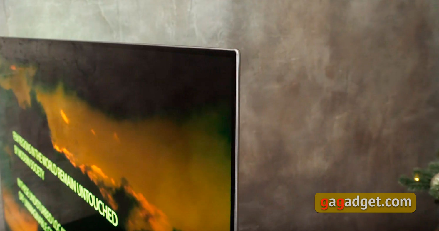 philips 55oled803 side view