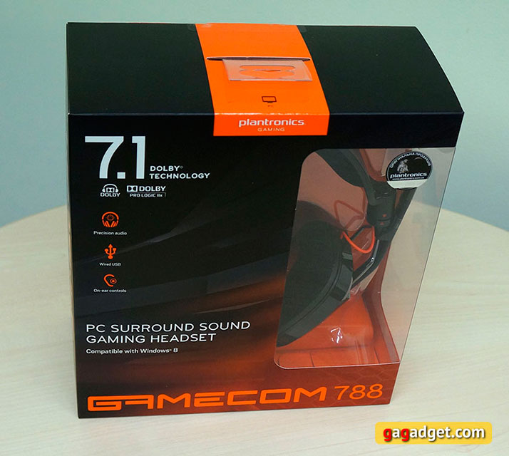 Обзор игровой гарнитуры Plantronics Gamecom 788-2
