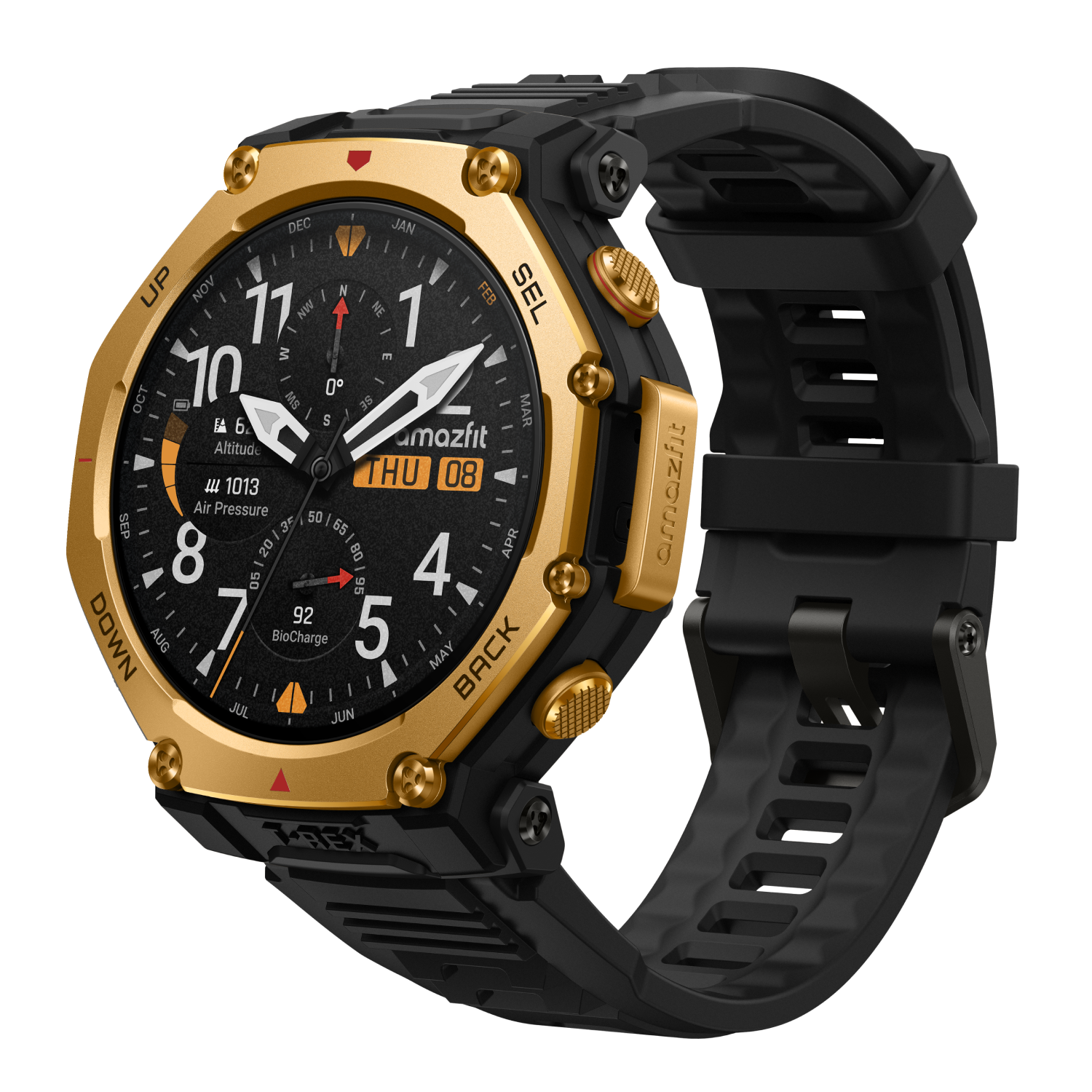 Amazfit T-Rex 3 Pro в кольорі золото